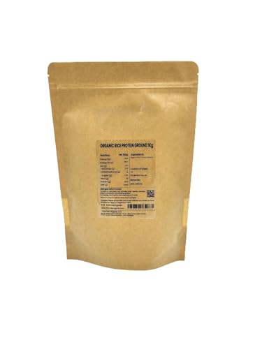 Thames Organic Organic Rice Protein Ground: Premium Plant-Based Protein for Health & Fitness Enthusiasts Thames Organic