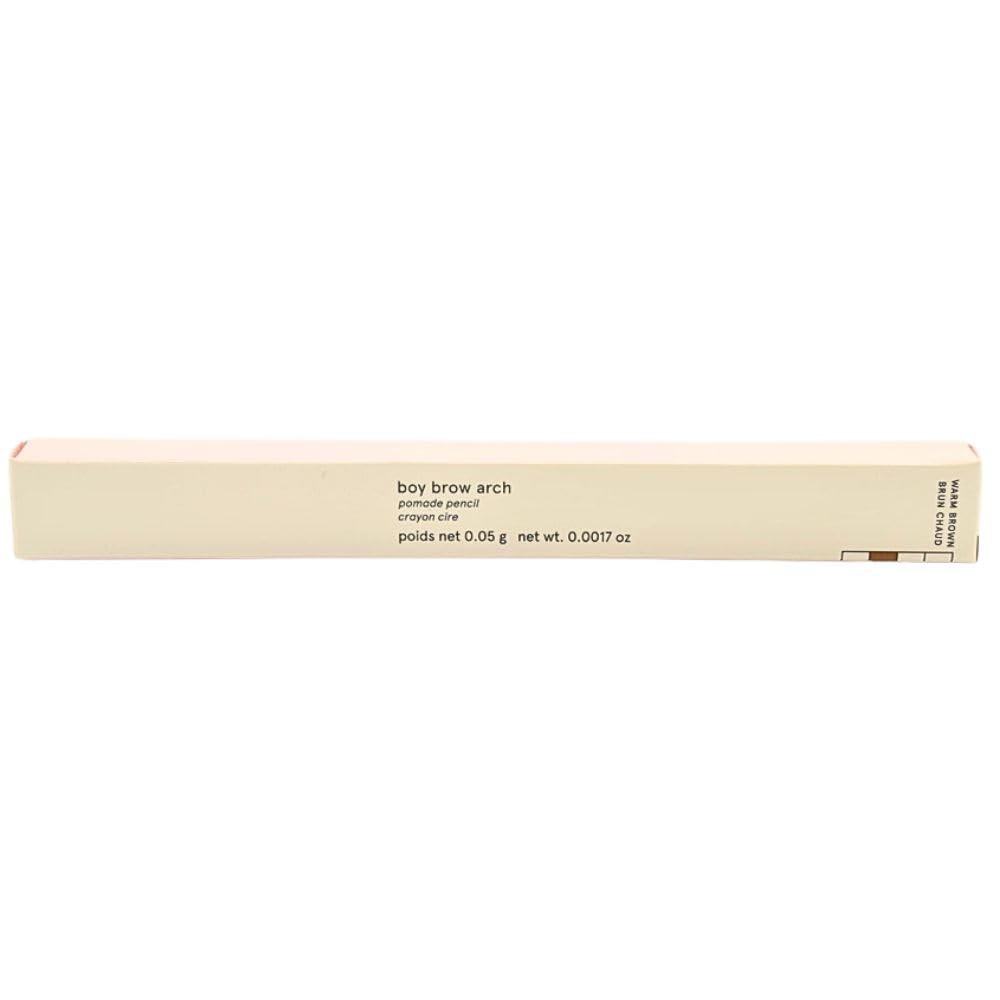 Glossier Boy Brow Arch 2-in-1 Longwear Pomade Eyebrow Pencil - Warm Brown Glossier Au supplements