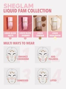 SHEGLAM Sun Sculpt Liquid Contour Stick Long Lasting Cream Bronzer Makeup-Warm Honey SHEGLAM Au supplements