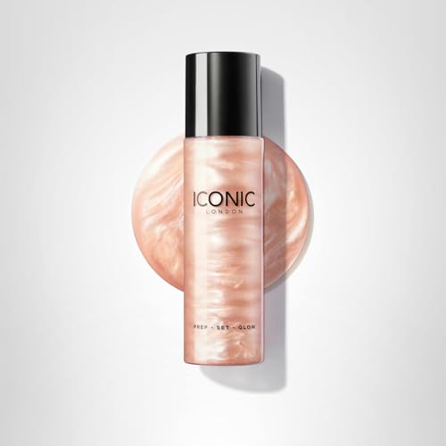 ICONIC LONDON Prep-Set-Glow | Hydrating + Setting + Glowing Spray, 3-in-1 Formula for a Dewy, Radiant Finish, Cruelty-Free, Vegan Makeup, 4.22 Fl oz ICONIC LONDON Au supplements