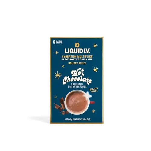 Liquid I.V.® Hydration Multiplier Hot Chocolate | Limited Edition Electrolyte Powder Drink | 2 Pack (12 Servings) Liquid I.V. Au supplements