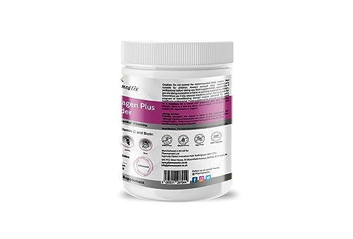 Pharmanostix Hydrolysed Marine Collagen Plus Powder 300g - 10,000mg Collagen with Hyaluronic Acid Pharmanostix Au supplements