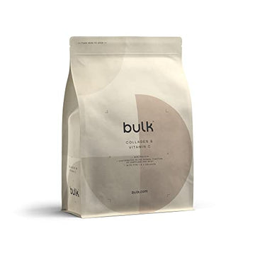 Bulk Collagen and Vitamin C Powder, Vanilla, 500 g, Packaging May Vary Bulk Au supplements
