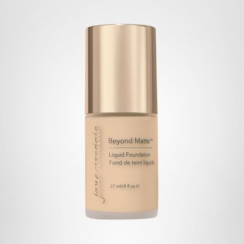 jane iredale Beyond Matte 3-in-1 Liquid Foundation, Long-wear, Buildable Coverage, Vegan, Clean, Cruelty Free, Semi Matte Finish, M6 jane iredale Au supplements
