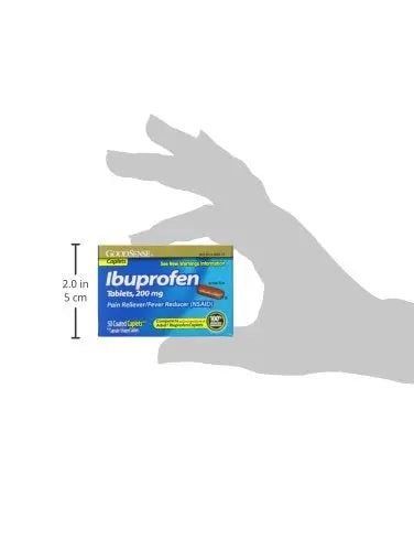 GoodSense Ibuprofen Pain Reliever/Fever Reducer Caplets, 200 mg, 50-Count GoodSense Au supplements
