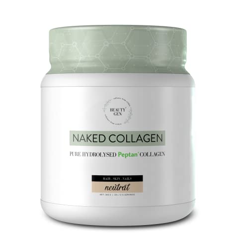 Beauty Gen Naked Collagen Powder for Women, Collagen Peptides Powder Type 1 & 111 Hydrolyzed Beauty Gen Au supplements
