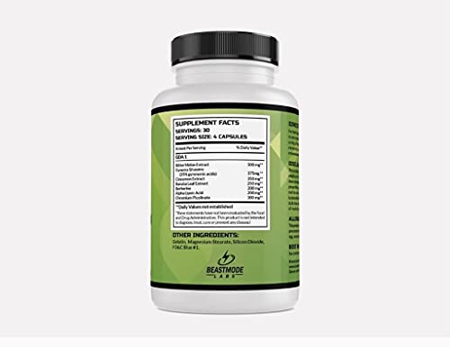 Beastmode Labs GDA1 Glucose Disposal Agent, Contains Berberine BeastMode Au supplements