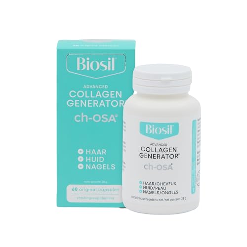 Biosil Collagen Generator - 60 Capsules - with Patented ch-OSA Complex - Generates & Protects Your Own Collagen BioSil Au supplements