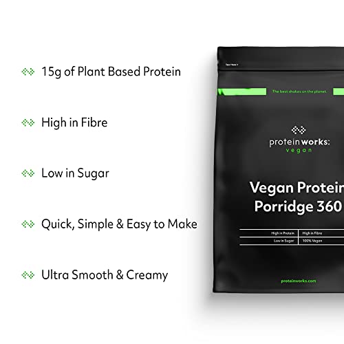 Protein Works - Vegan Protein Porridge 360 | High Protein Breakfast | Plant-Based | Chocolate | 900g THE PROTEIN WORKS Au supplements