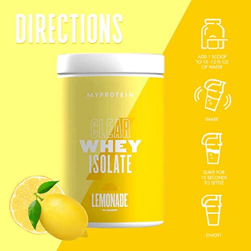 Myprotein® - Clear Whey Isolate - Whey Protein Powder - Naturally Flavored Drink Mix Myprotein Au supplements