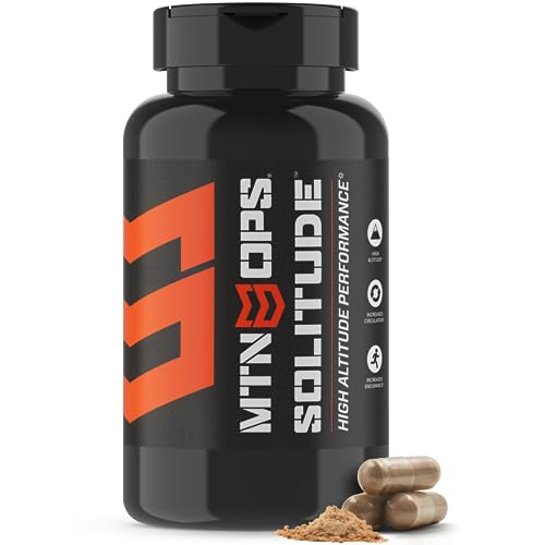MTN OPS Solitude High-Altitude Performance Supplement (25 Servings), Black, One Size