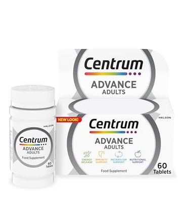Centrum Advance Multivitamin & Mineral Supplements, 24 essential nutrients including Centrum Au supplements