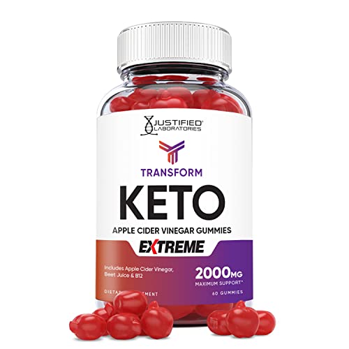 Transform Keto ACV Gummies Extreme Formula 2000MG Vegan Non GMO with Pomegranate Justified Laboratories Au supplements