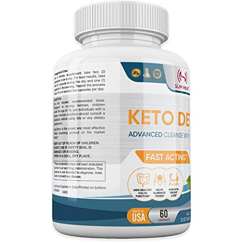 Advanced Keto Colon Cleanser & Detox for Weight Loss - Aids Healthy Colon Function Slim Heat Au supplements