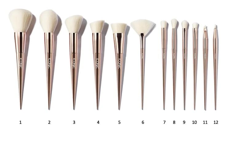 ICONIC LONDON Ultimate Brush Set | 12 Piece Makeup Brush Set ICONIC LONDON Au supplements