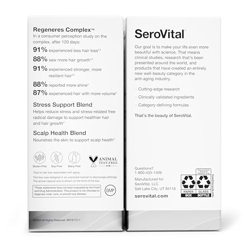 SeroVital Hair Regeneres Advanced Healthy Hair Growth Bundle Serovital Au supplements