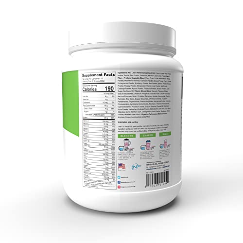 Lean1 Strawberry, 15 Serving tub, Fat Burning Meal Replacement by Nutrition53 N53 Au supplements
