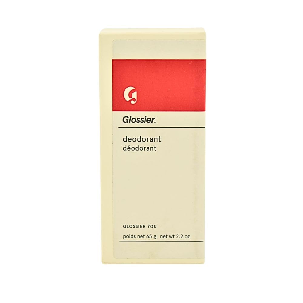 Glossier Deodorant Refillable Holiday Gift Set: Aluminum-Free Stick 2.2 oz + YOU Refill – Coconut Oil Base, Warm & Spicy Glossier Au supplements