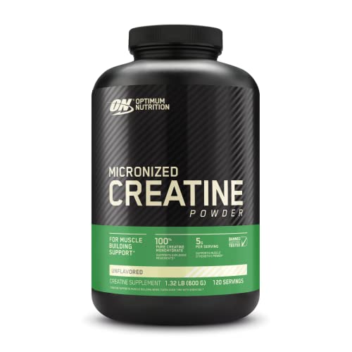 Optimum Nutrition Micronized Creatine Monohydrate Powder, Unflavored, Keto Friendly Optimum Nutrition Au supplements