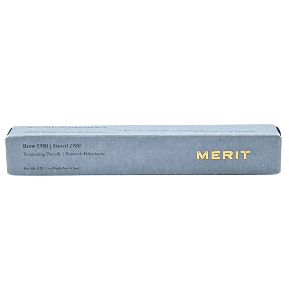Merit Brow 1980 Volumizing Tinted Eyebrow Gel-Pomade - Taupe - Taupe with Cool Undertones Merit Au supplements