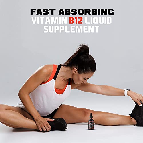 VITBOOST Vegan Liquid B-12 Drops – 60 x 5000 mcg Extra Strength Raspberry Flavored VITBOOST Au supplements