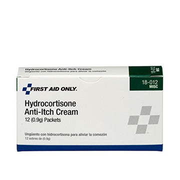 First Aid Only 18-012 Hydrocortisone Cream Packets, 12 Count First Aid Only Au supplements
