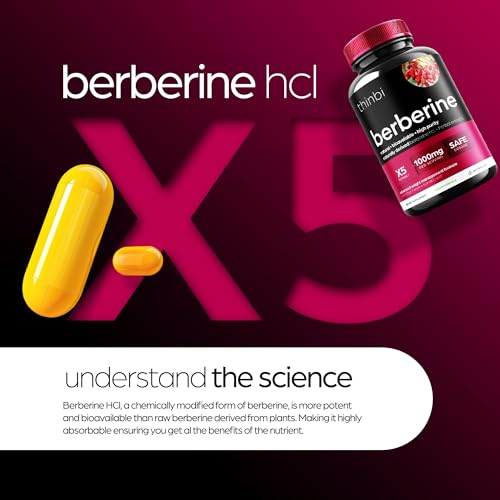 1000mg Berberine Supplement Capsules with Bitter Melon and Banaba Leaf - 30 Servings Artnaturals Store Au supplements