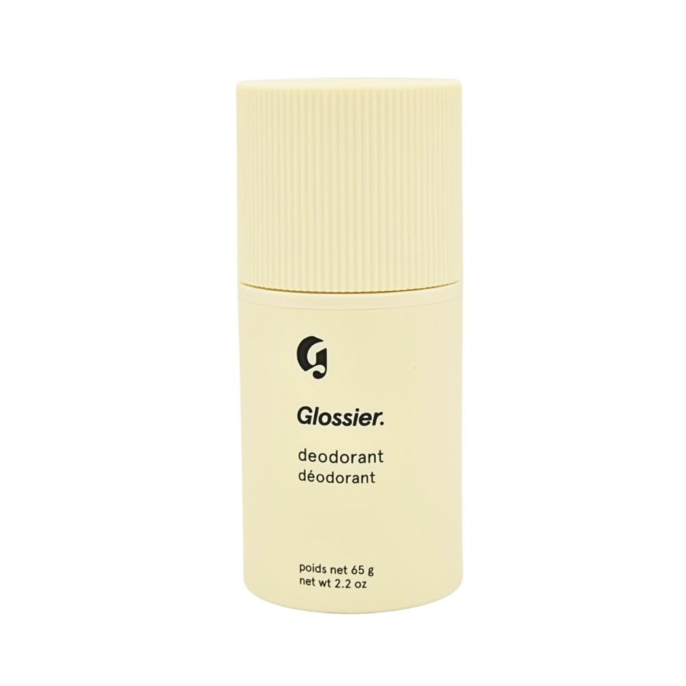 Glossier Deodorant Refillable Holiday Gift Set: Aluminum-Free Stick 2.2 oz + YOU Refill – Coconut Oil Base, Warm & Spicy Glossier Au supplements