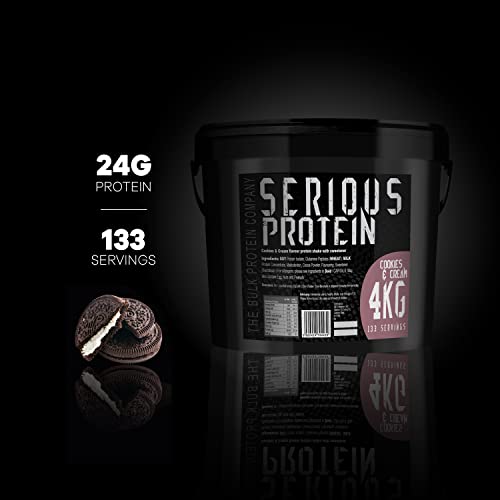 The Bulk Protein Company – SERIOUS PROTEIN – Protein Powder – 4kg – Low Carb The Bulk Protein Company