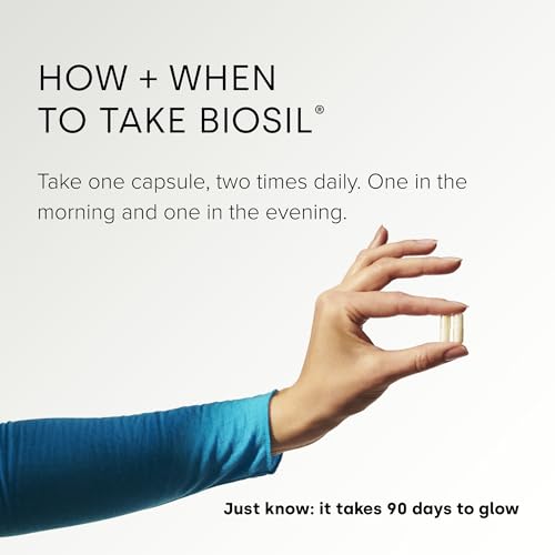Biosil Collagen Generator - 60 Capsules - with Patented ch-OSA Complex - Generates & Protects Your Own Collagen BioSil Au supplements