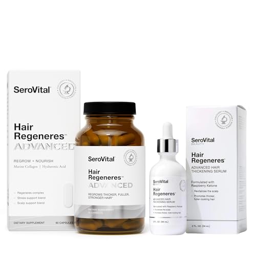 SeroVital Hair Regeneres Advanced Healthy Hair Growth Bundle Serovital Au supplements