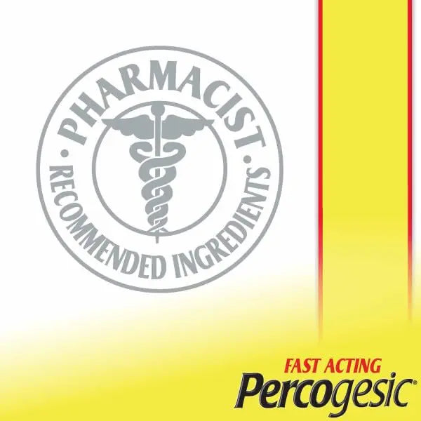 Percogesic Original Pain Relief | Aspirin Free Fast Acting Relief | 90 Coated Caplets (4 Pack) Percogesic Au supplements