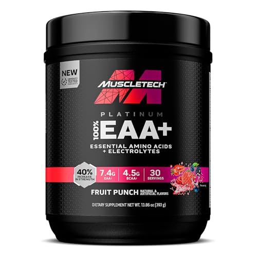 MuscleTech | Platinum 100% EAA+| Essential Amino Acids| Muscle Strength Builder MuscleTech Au supplements