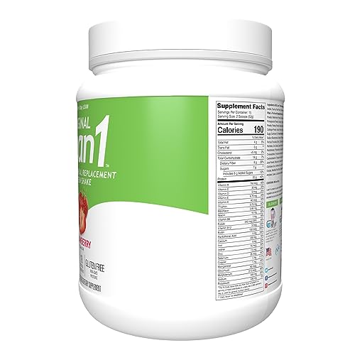 Lean1 Strawberry, 15 Serving tub, Fat Burning Meal Replacement by Nutrition53 N53 Au supplements