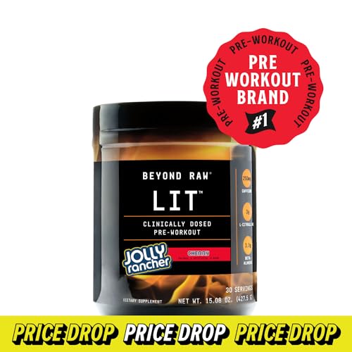 BEYOND RAW LIT | Clinically Dosed Pre-Workout Powder | Contains Caffeine BEYOND RAW Au supplements