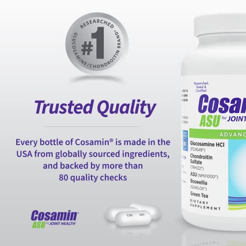 Cosamin ASU Joint Health Supplement – Advanced, Faster-Acting Formula, 90 Capsules Nutramax Laboratories Au supplements