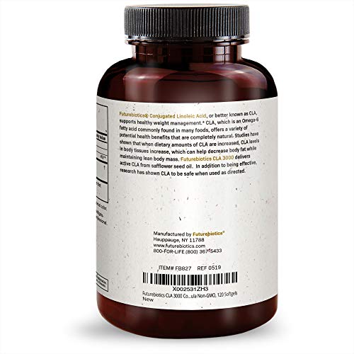 Futurebiotics CLA 3000 Extra High Potency - Non-Stimulating Conjugated Linoleic Acid Futurebiotics Au supplements