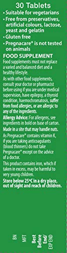 Pregnacare Vitabiotics During Pregnancy Original, 30 Count (Pack of 1) Pregnacare Au supplements