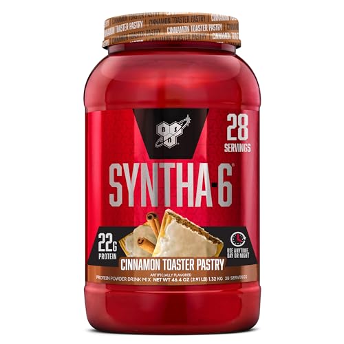 BSN SYNTHA-6 Whey Protein Powder with Micellar Casein, Milk Isolate, Cinnamon Toaster BSN Au supplements