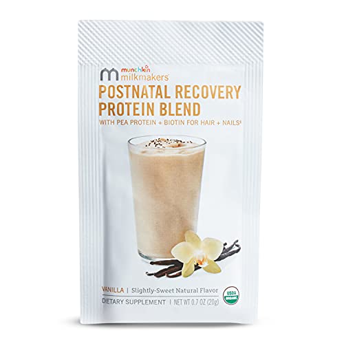 Munchkin Milkmakers Postnatal Recovery Protein Powder with Pea Protein, Lactation