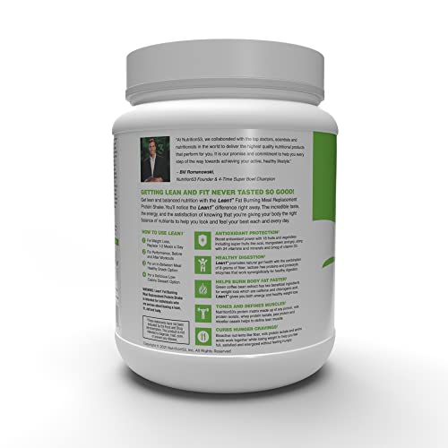 Lean1 Strawberry, 15 Serving tub, Fat Burning Meal Replacement by Nutrition53 N53 Au supplements