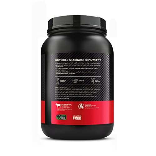 Optimum Nutrition Gold Standard 100% Whey Protein Powder, Chocolate Mint, 2 Pound Optimum Nutrition Au supplements