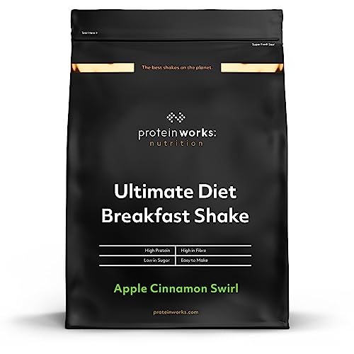 Protein Works - Ultimate Diet Breakfast Shake | Low Calorie Breakfast Shake | Low Sugar High Protein Breakfast Protein Works Au supplements