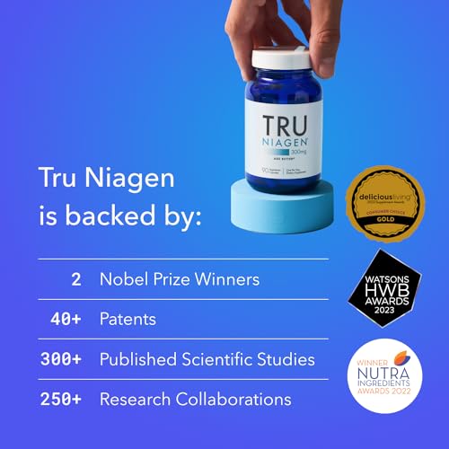 TRU NIAGEN - Patented Nicotinamide Riboside NAD+ Supplement. NR Supports Cellular TRU NIAGEN Au supplements