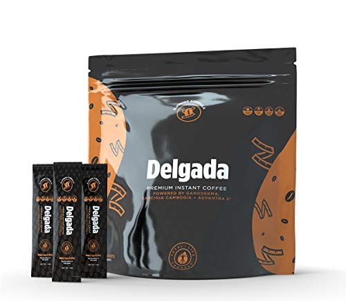 Total Life Changes Delgada Coffee Infused with Ganoderma Lucidum mushroom, 28 sachet Total Life Changes Au supplements