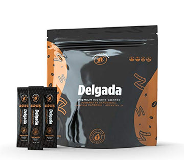 Total Life Changes Delgada Coffee Infused with Ganoderma Lucidum mushroom, 28 sachet Total Life Changes Au supplements