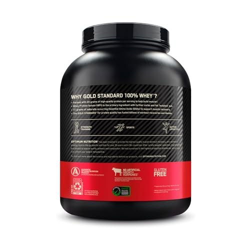 Optimum Nutrition Gold Standard 100% Whey Protein Powder, Strawberries & Cream Optimum Nutrition Au supplements