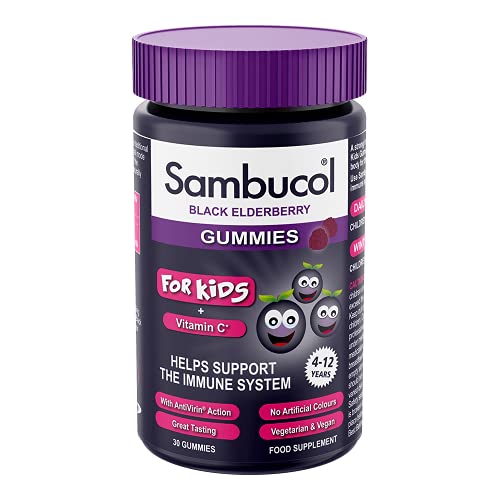 SAMBUCOL KIDS GUMMIES 30'S, 30 Count (Pack of 1) Sambucol Au supplements