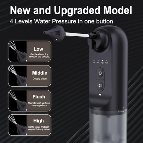 Upgraded Ear Wax Removal,Water Powered Ear Cleaner,Ear Cleaning Kit