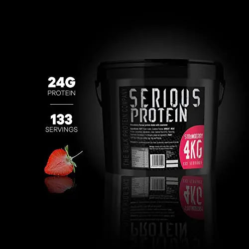 The Bulk Protein Company – SERIOUS PROTEIN – Whey Protein Powder – 4kg – Low Carb The Bulk Protein Company